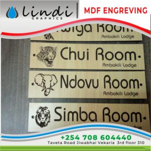 MDF Engraving