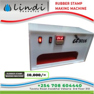 Rubber Stamp Making machine